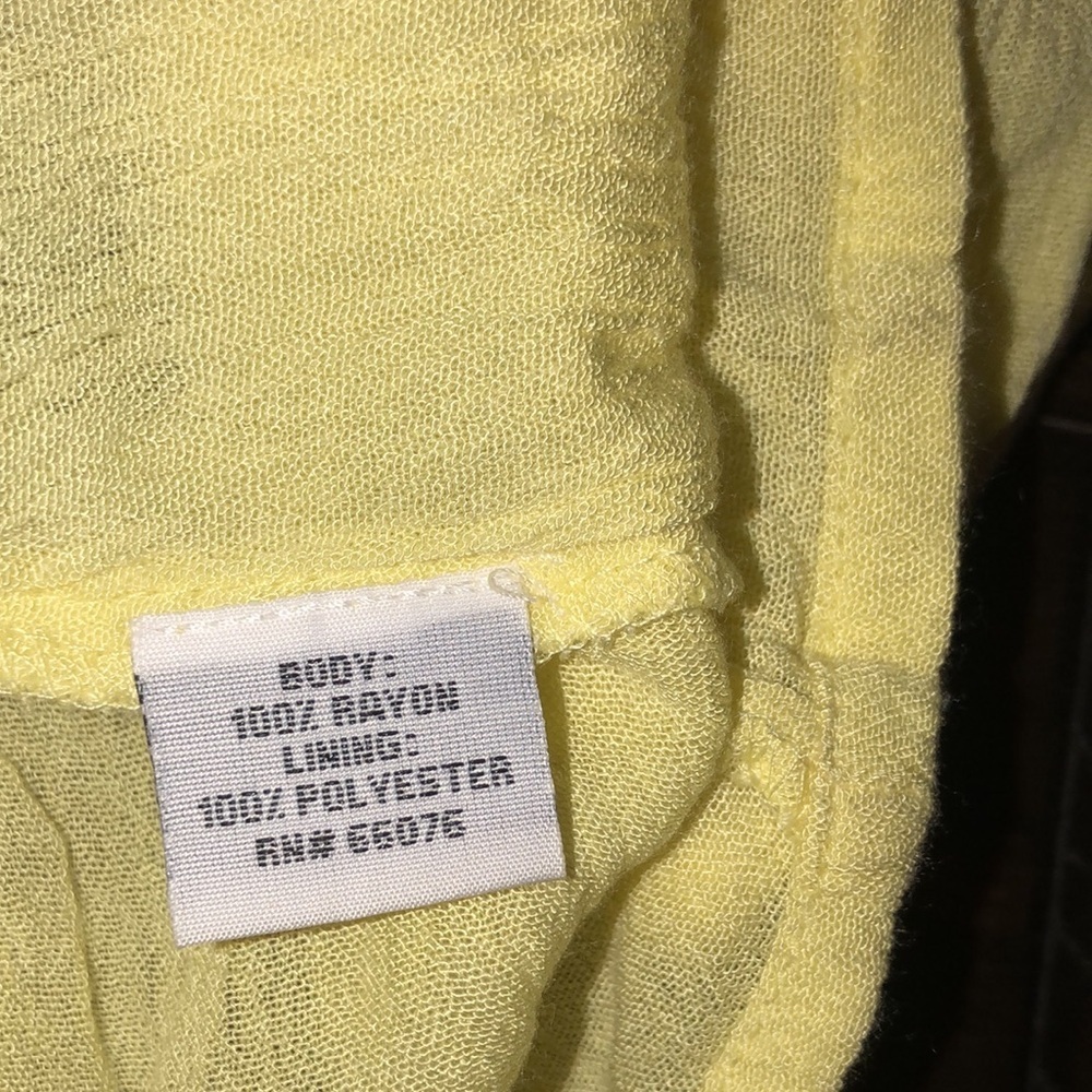 Raviya yellow maxi dress new with tags size small - Picture 6 of 6